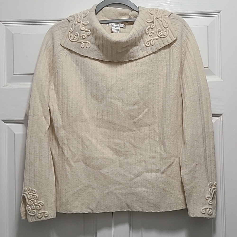 Vtg‎ Sarah Spencer LAMBS WOOL ANGORA RABBIT HAIR NYLON SINGAPORE M